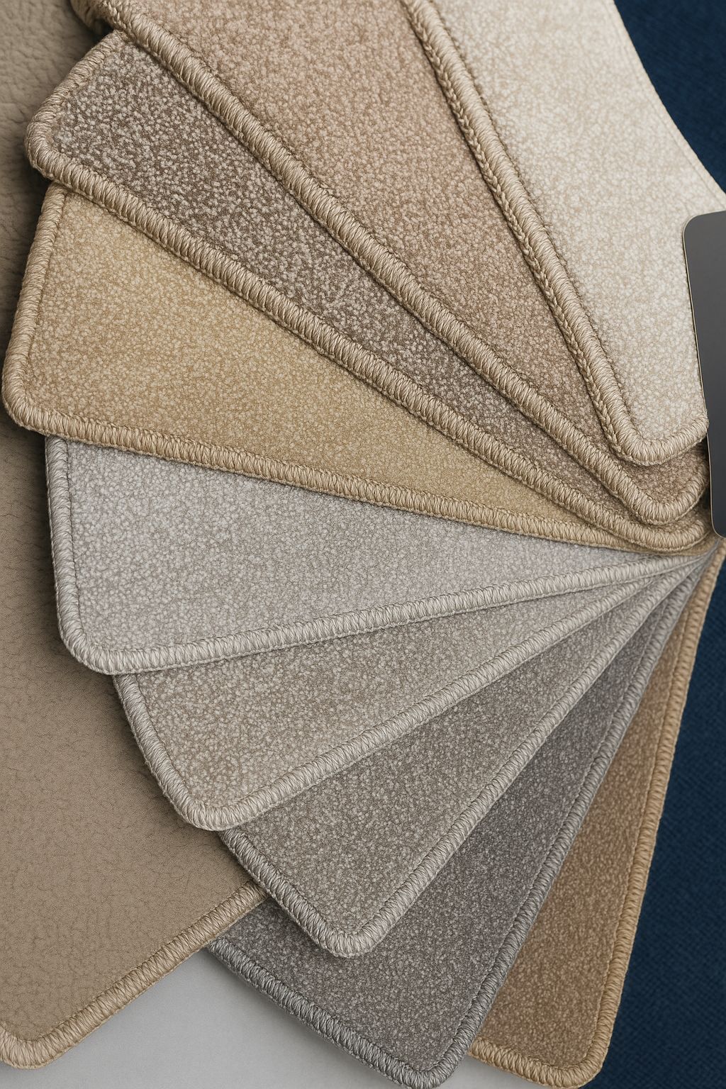 Neutral carpet palette and fibres